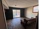Finished basement room with sliding glass doors at 7480 Ambassador Dr, Riverdale, GA 30296