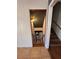 Stairs leading down to finished basement area at 7480 Ambassador Dr, Riverdale, GA 30296