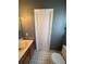 Small bathroom with vanity and tiled floor at 7480 Ambassador Dr, Riverdale, GA 30296