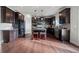 Spacious kitchen features dark cabinetry, granite countertops, and modern appliances at 2527 Dayview Ln, Atlanta, GA 30331