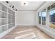 Bright study with built-in shelving and hardwood floors at 210 Carl Sanders Dr, Acworth, GA 30101