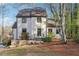 Beautifully landscaped two-story home with classic architectural details and a welcoming front entrance at 3536 Evans Ridge Trl, Atlanta, GA 30340