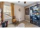 Charming bedroom with window seat and built-in shelving at 1680 Perserverence Hill Nw Cir # 23, Kennesaw, GA 30152