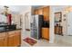 Kitchen with stainless steel appliances and wood cabinets at 1680 Perserverence Hill Nw Cir # 23, Kennesaw, GA 30152