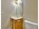 Modest bathroom featuring a vanity and toilet at 2878 Norfair Loop, Lithonia, GA 30038