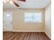 Sun-drenched room showcases durable floors that lead to an entrance at 2720 Santa Barbara Nw Dr, Atlanta, GA 30318