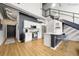 Modern kitchen with white cabinets, stainless steel appliances and island at 260 18Th St # 10320, Atlanta, GA 30363