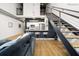 Modern kitchen with island and stainless steel appliances at 260 18Th St # 10320, Atlanta, GA 30363