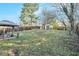 Spacious backyard with shed and wooden fence at 3611 Hancock Vw, Decatur, GA 30034