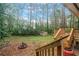 Large backyard with shed and firepit at 1386 Sandy Ln, Decatur, GA 30032