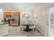 Dining area with stylish table and chairs near kitchen at 2637 Cedar Dr, Lawrenceville, GA 30043