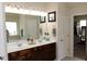 Double vanity bathroom with soaking tub and walk-in shower at 12298 Centerra Dr, Hampton, GA 30228