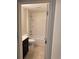 Bathroom with a tub and shower combination and a vanity with a dark wood finish at 3490 Buffington Ln, Cumming, GA 30040