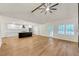 Spacious living room with vaulted ceilings and hardwood floors at 369 Antioch Rd, Dallas, GA 30157