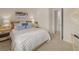 Comfortable bedroom with a queen-size bed and access to hallway at 799 River Gardens Se Dr, Atlanta, GA 30354