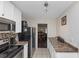 Kitchen with stainless steel appliances and granite countertops at 5514 Park S Pl, Atlanta, GA 30349