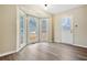 Breakfast area with bay window and hardwood floors at 23 Faith Ct, Douglasville, GA 30134