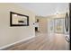 Open dining area with view into the living room at 23 Faith Ct, Douglasville, GA 30134