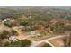 Aerial view of house and property with surrounding area at 100 Percheron Dr, Canton, GA 30114