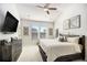 Main bedroom with large windows and high ceilings at 110 Cobalt Dr, Fayetteville, GA 30214