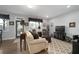 Comfortable living room with neutral color palette and hardwood floors at 2134 Old Georgian Nw Ter, Atlanta, GA 30318