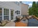 Relaxing deck with seating area and grill at 615 Keeneland Ter, Woodstock, GA 30189