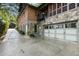 Attached two-car garage with stone facade at 2220 Edison Ave, Atlanta, GA 30305