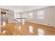 Hardwood floor living room with an open floor plan at 3001 Scott Rd, Marietta, GA 30066