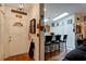 Entryway with kitchen and breakfast bar view at 4321 Orchard Park Ct, Stone Mountain, GA 30083