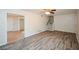 Open-concept living room with stairs to second floor at 3667 Humphries Hill Rd, Austell, GA 30106