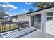 Gray deck with sliding glass door access from home at 2918 Fields Dr, Lithonia, GA 30038