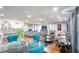Bright and spacious living area offers a view of the modern kitchen and dining space at 218 Ward Rd, Ellenwood, GA 30294