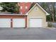 Attached garage with ample space for parking and storage at 2211 Westchester Rdg, Atlanta, GA 30329