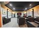 Community theater room with comfy seating and large screen at 2211 Westchester Rdg, Atlanta, GA 30329