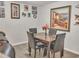 Basement dining area with a table and four chairs at 6460 Boca Grande Blvd, Forest Park, GA 30297