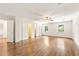 Large bedroom with hardwood floors and multiple closets at 1195 Old Woodbine Rd, Atlanta, GA 30319