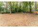 Large backyard with mature trees and ample space at 2711 Glenwood Se Ave, Atlanta, GA 30317
