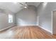 Spacious bedroom with hardwood floors and high ceilings at 2711 Glenwood Se Ave, Atlanta, GA 30317
