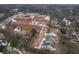 Aerial view of Winsome Park, showing the neighborhood's layout and homes at 261 Dahlia Dr, Woodstock, GA 30188