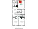 Second floor plan showcasing owners suite, bedrooms, bathrooms, loft, laundry and W.I.C at 261 Dahlia Dr, Woodstock, GA 30188