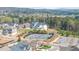 A tennis court offers a great way to stay active, enhanced by the beautiful neighborhood landscaping at 5247 Flannery Chase Sw, Powder Springs, GA 30127
