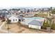 A high angle shows a community pool, clubhouse, and playground in a landscaped neighborhood at 5247 Flannery Chase Sw, Powder Springs, GA 30127