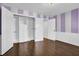 Bedroom with hardwood floors and a spacious closet at 1325 Cameron Glen Dr, Marietta, GA 30062