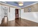 Charming bedroom with hardwood floors and walk-in closet at 1325 Cameron Glen Dr, Marietta, GA 30062
