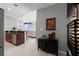 Open concept living area with a view from kitchen at 400 W Peachtree Nw St # 3611, Atlanta, GA 30308