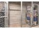 Secure storage unit with wire mesh walls and individual locking gates at 400 W Peachtree Nw St # 3611, Atlanta, GA 30308