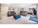 Spacious living room with comfortable seating and an open layout, perfect for Gathering gatherings and relaxation at 749 Scarlet Ne Dr, Kennesaw, GA 30144
