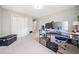 Versatile room featuring a large desk, ample storage, and plenty of room for multiple monitors at 749 Scarlet Ne Dr, Kennesaw, GA 30144