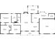 This floor plan details the dimensions of the house and rooms within at 2622 Marcia Dr, Lawrenceville, GA 30044