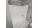 Clean bathroom with shower/tub combo at 6354 Shannon Pkwy # 6C, Union City, GA 30291